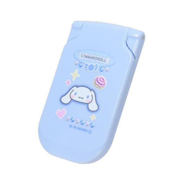 生活雑貨 おしゃれ 部屋 手鏡 お祝い ギフトに 日用雑貨大人気サンリオキャラクターからまたまた可愛いアイテム登場こちらは平成レトロのかわいいガラケー型[コンパクトミラー]コンパクトサイズで持ち運びにGOOD開いてスタンドになるのでお化粧直...