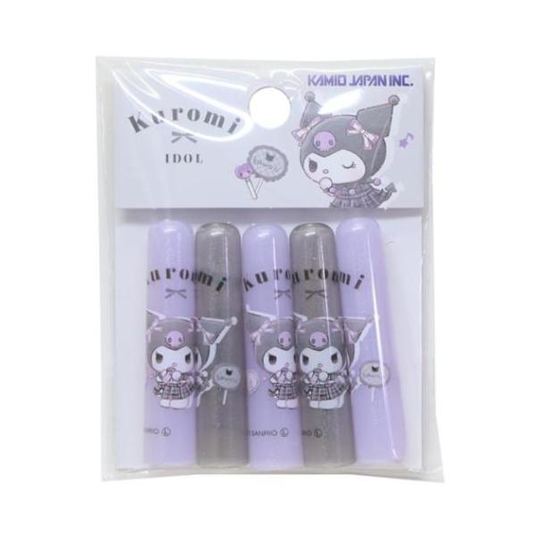 鉛筆キャップ えんぴつカバー5本入り クロミ IDOL カミオジャパン