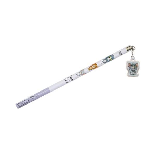 鉛筆 ドロップチャームえんぴつ 2B トムとジェリー ワーナーブラザース カミオジャパン 新学期準備文具 筆記用具 小学生 爆買