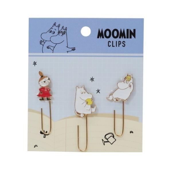 クリップ マスコット付き メタルクリップ 3個セット ムーミン 北欧 カミオジャパン 書類整理 キャラクター Kmo 雑貨 アートの通販店 ベルコモン 通販 Yahoo ショッピング