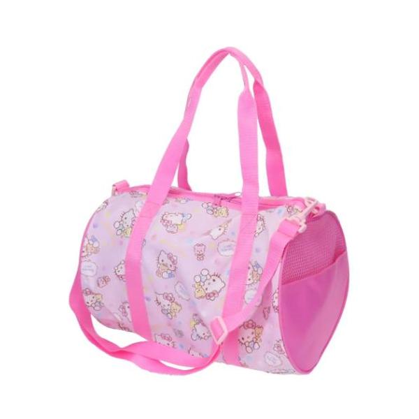 大人女子にぴったり お気に入りの鞄やお財布が充実大人気サンリオキャラクターのサマーレジャーシリーズこちらは夏の定番アイテム[サマー2wayロールボストン]ショルダーと持ち手の2wayで使えて持ちやすい大き目のポリエステル製でプールバッグにぴ...