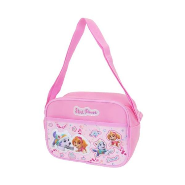 大人女子にぴったり お気に入りの鞄やお財布が充実入学 新学期にぴったりなパウパトロールのスクール雑貨シリーズこちらは幼稚園や保育園の通園にぴったりな[ショルダーバッグ]外側に面ファスナー付きポケットがついてるので小物を入れておくのにも便利シ...