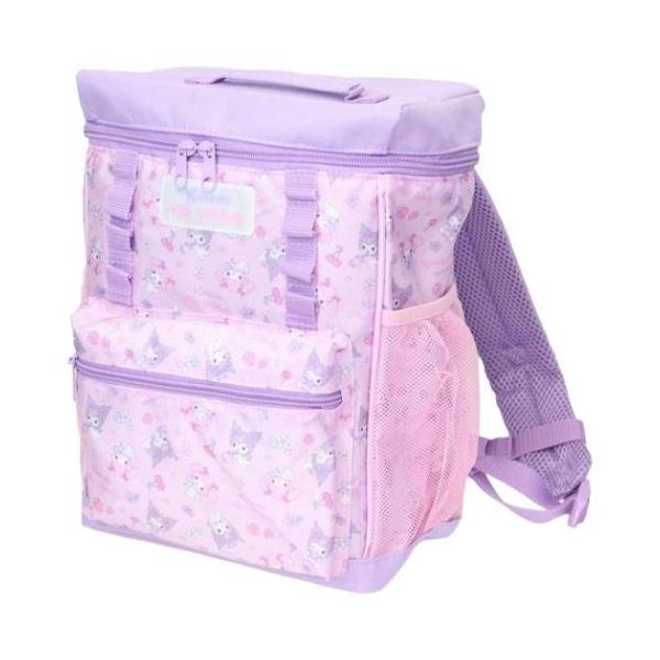 通園大人気サンリオキャラクターグッズにまたまた可愛いnewアイテム登場こちらはとってもかわいい[キッズスクエアリュック]トレンドのBOX型フォルムがおしゃれサイドのメッシュポケット、リフレクターワッペン、チェストベルトなど便利でうれしい機能...