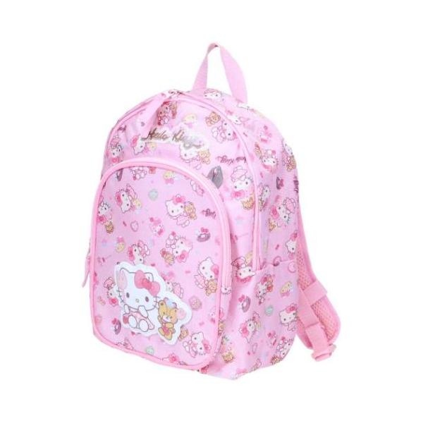 通園大人気サンリオキャラクターグッズにまたまた可愛いnewアイテム登場こちらは使いやすい[キッズリュック]リフレクターやチェストベルトなど便利でうれしい機能もりだくさん裏面はメッシュクッション材を使用しお子様の体に優しいお菓子やおもちゃ…お...