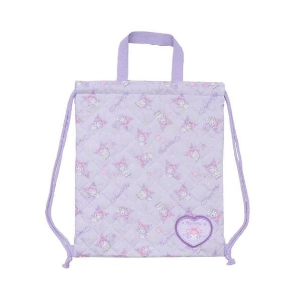 かわいい大人気サンリオキャラクターの可愛らしいスクール雑貨シリーズこちらは2wayで使える[キルトナップザック]トートバッグとして使っても良し 両サイドに紐が付いているのでリュックサックとしても使えちゃいますキルティング素材のママの手作り風...