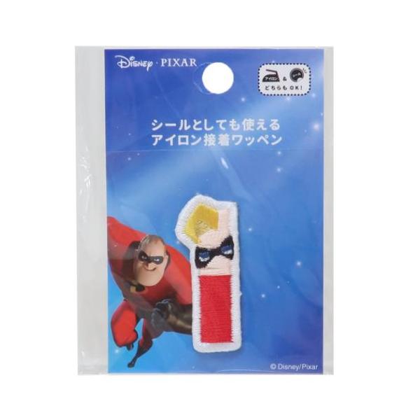アルファベットワッペン ワッペン Mr.インクレディブル ディズニー I 社コッカ 手芸用品 キャラクター 爆買