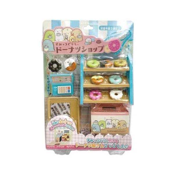部屋に飾ってたのしいインテリア雑貨＆日用品ぜんぶ揃うサンエックスの大人気キャラクター[すみっこぐらし]グッズにまたまた可愛いnewアイテム登場こちらはキッズにおすすめ[ドーナツショップ]かわいいすみっコぐらしのドーナツショップがオープンしま...