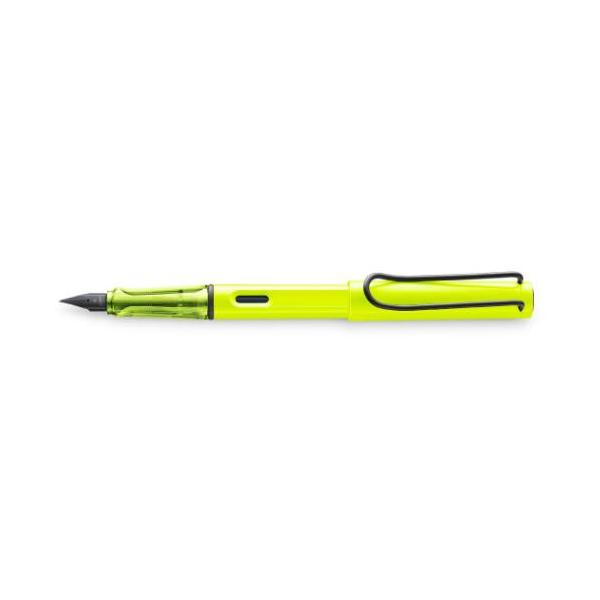 LAMY safari ラミー サファリ 万年筆 LAFP サファリF 細字 ネオンイエロー 三菱鉛筆