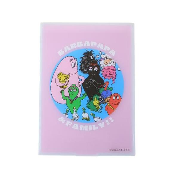 生活雑貨 おしゃれ 部屋 手鏡 お祝い ギフトに 日用雑貨大人気[BARBAPAPA/バーバパパ]グッズにまたまた可愛いnewアイテム登場こちらは女子の必需品[折りたたみミラー]大きいサイズだからメイク用ミラーにもぴったりかわいいZAKKA...