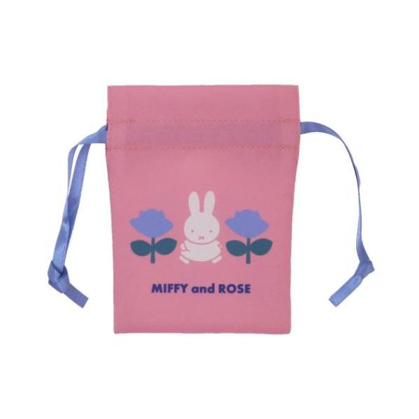 ミニ巾着袋 豆巾着 ミッフィー MIFFY and ROSE PK マリモクラフト ディックブルーナ まめきんちゃく 小物入れ 絵本キャラクター 爆買
