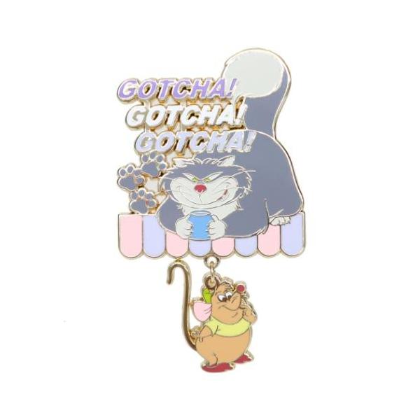 コレクションピンバッジ ピンバッジ ディズニー シンデレラ ルシファー