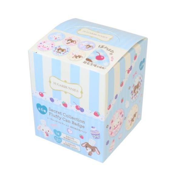 シュガーバニーズ 缶バッジ ほわほわ缶バッジ 全6種 6個セット BOX サンリオ マリモクラフト