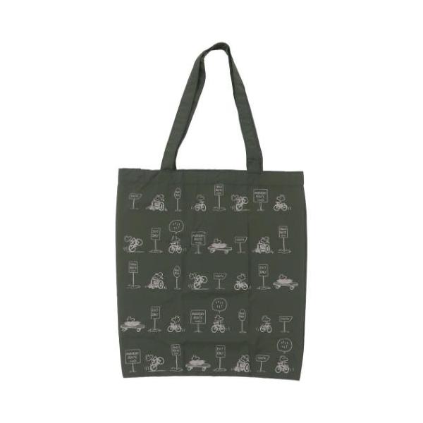 エコバッグ RE-PETエコトート カーキ スヌーピー ピーナッツ マリモ