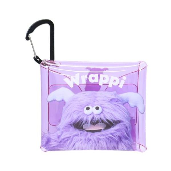 毎日使うものだからこそこだわりを 大人可愛い女性向け雑貨かわいい2人の愛の攻防戦がSNSで話題[ホイッピ＆ラッピ]グッズにまたまた可愛いnewアイテム登場こちらは水濡れや汚れに強い人気の[クリアマルチケース]のSSサイズ裏面のボタンを外せば...