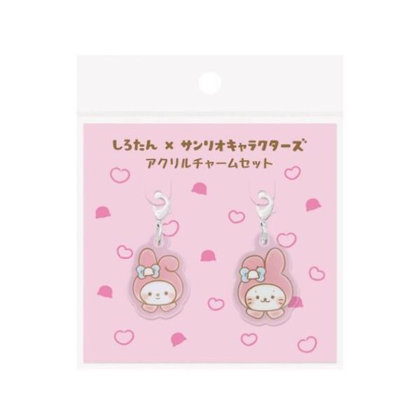 マイメロディ クリアプレートキーホルダー アクリルチャーム ドレスアップ マイメロディ クリアプレートキーホルダー アクリルチャーム