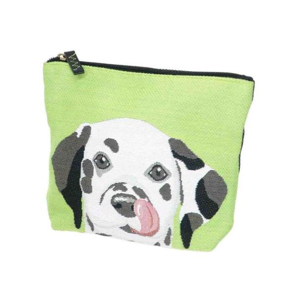 「メール便可」普段持ち歩く日用雑貨もお気に入りでそろえようかわいいワンちゃんデザインの[ワンダフルピース]シリーズこちらは定番人気アイテム[舟形ポーチ]マチがあってコスメや小物をしっかり収納できますかわいいポーチいろいろあるのでお気に入りを...