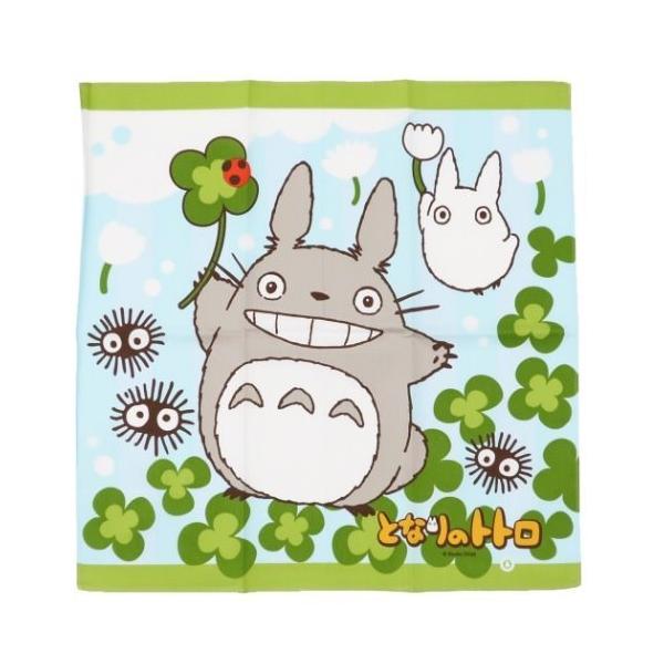 ランチクロス ランチーフ スタジオジブリ となりのトトロ クローバー畑とトトロ 丸眞 コットンナフキン キャラクター Mrs 雑貨 アートの通販店 ベルコモン 通販 Yahoo ショッピング
