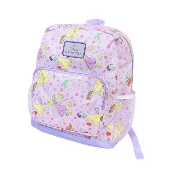 通園大人気ディズニーキャラクターグッズにまたまた可愛いnewアイテム登場こちらはかわいい [デイパック（キッズリュック）]外側に大きなポケットがついていて使い勝手抜群。リュックのズレ落ちを防いでくれるズレ落ち防止のハーネス付きおもちゃやお菓...