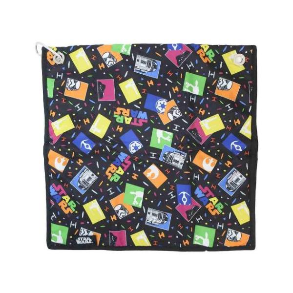 生活雑貨 おしゃれ タオル ギフトに 贈り物  プレゼントSF映画の金字塔[STAR WARS]グッズにまたまた可愛いnewアイテム登場  こちらはゴルフで活躍の[レインタオル]カラビナ付きでキャディバッグやウェアにも取り付けられます。かわ...