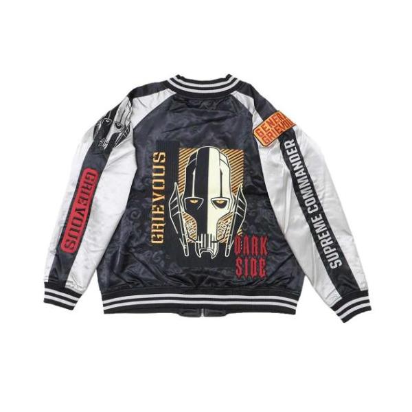 他サイト： アウター スカジャン 3L スターウォーズ シャドウブラック STAR WARS 丸眞 メンズ レディース ユニセックス オーバーサイズ キャラジャンの商品画像