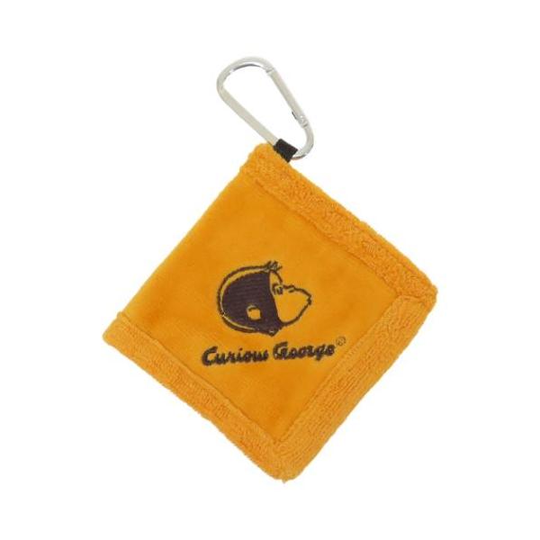 生活雑貨 おしゃれ タオル ギフトに 贈り物  プレゼント世界中で愛されている人気絵本[キュリアスジョージ/おさるのジョージ]グッズにまたまた可愛いnewアイテム登場こちらは使いやすい[クリーナータオル]ゴルフボール1個分のサイズ感で、使用...