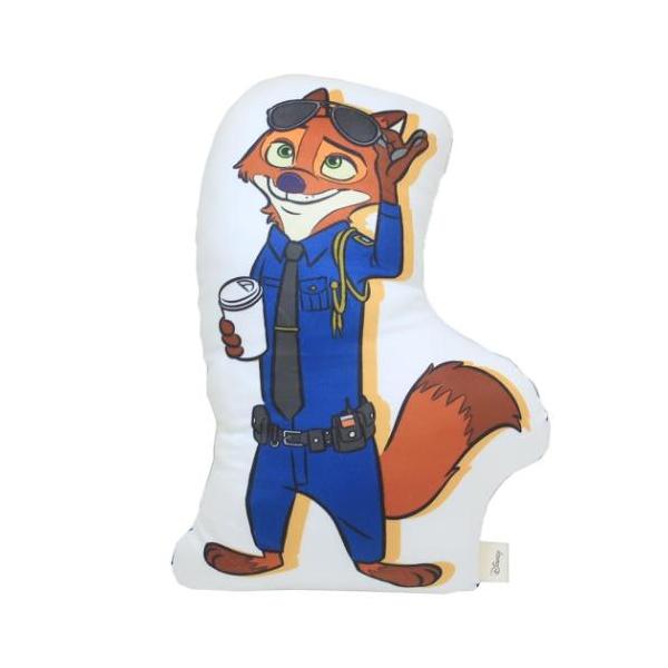 【新品タグ付き】 ニック　クッション　クッション　抱き枕　ズートピア　ディズニー ダイカットクッション クッション ディズニー ズートピア ニック