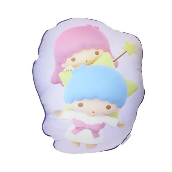 クッション 3Dダイカットクッション キキ＆ララ リトルツインスターズ