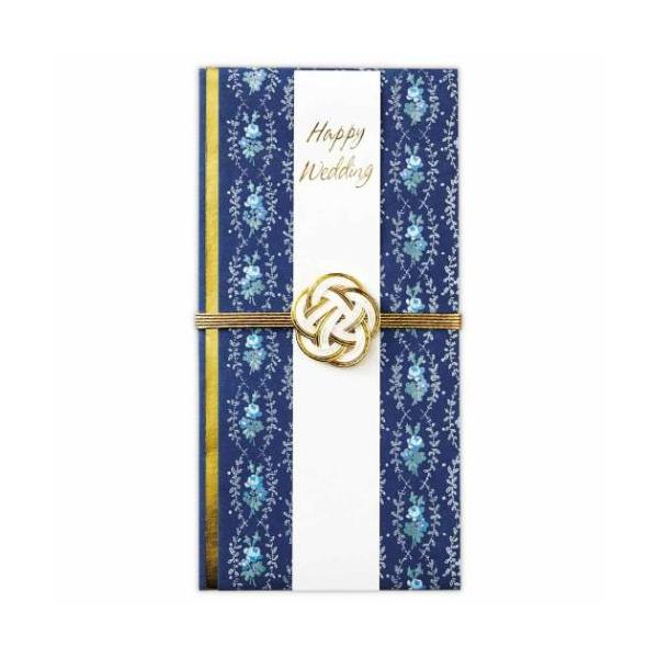 ポチ袋 正月 お祝い お年玉 デザイン 雑貨シックなネイビーカラーが印象的な寿祝儀こちらはパール箔加工がとってもおしゃれな[ご祝儀袋]「幸せへの願いを包んで贈ります」という想いを込めた祝儀袋です。きらりと光るパール箔がさりげない上品さを演出...