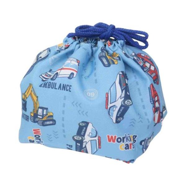 弁当 おしゃれ 生活雑貨　仕事 一人暮らし 巾着袋入学 新学期にぴったりなランチ雑貨シリーズこちらはお弁当箱を入れるのにぴったりな[マチ付きランチ巾着]広口幅でお弁当箱の出し入れに便利な巾着袋です外側から名前が見えなくて安心な内側にネームタ...