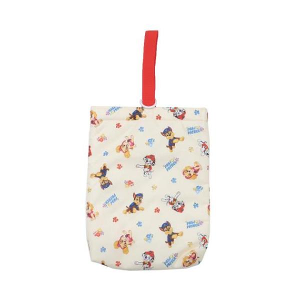 かわいいニコロデオンで人気のカナダ制作の幼児向けアニメ[パウ パトロール（パウパト）]から入学 新学期にぴったりなスクール雑貨シリーズ登場こちらは体育館シューズなどを入れる[シューズバッグ]同柄の雑貨いろいろあるのでお気に入りを揃えてくださ...