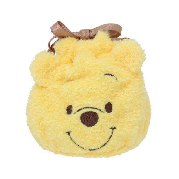 まんまる巾着 巾着袋 ディズニー くまのプーさん フェイス ナカジマ 小物入れ