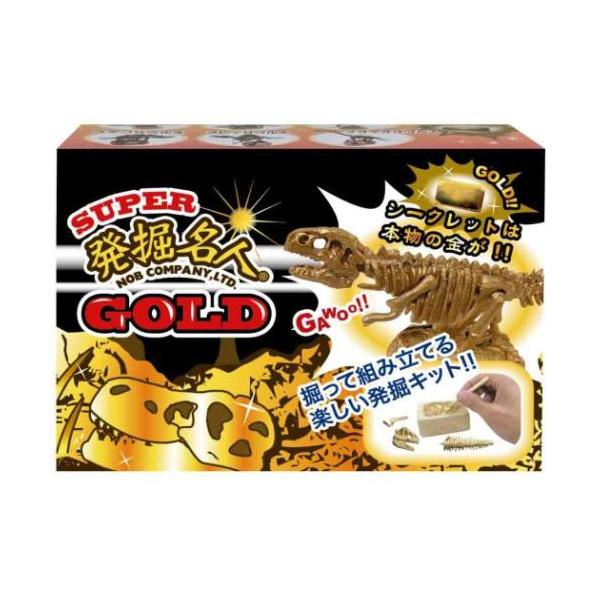 にいてんごむっ！6個セット スーパー発掘名人ゴールド 全6種 知育玩具 恐竜 ノブカンパニー