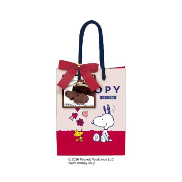 20％OFF】スヌーピー ショコラ手提げ ピーナッツ お菓子 チョコレート