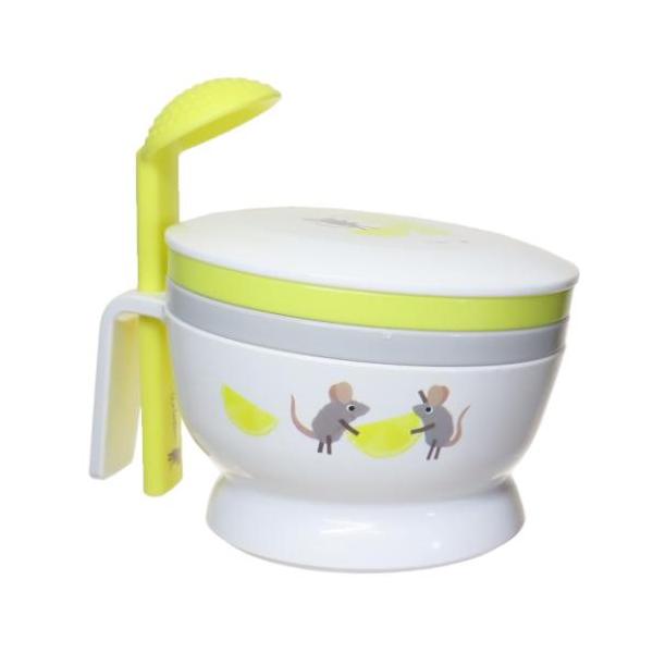 おそろいスイミー フレデリックでおなじみアメリカの人気絵本作家[Leo Lionni/レオ レオニ]グッズにまたまたキュートなnewアイテム登場こちらは離乳食作りに必要なアイテム6点の[離乳調理セット]すり鉢、蒸しプレート、こし網、おろし器...