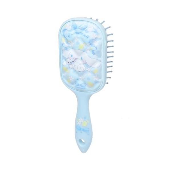 キャラクター風 ヘアブラシ グリッター入り ぷっくりブラシ ヘアブラシ シナモロール サンリオ オスト プレゼント