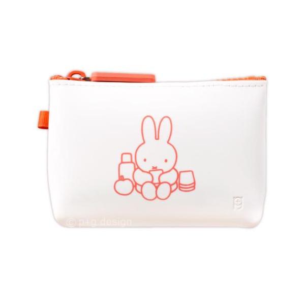 NUU small ヌウスモール コスメポーチ レッド ミッフィー ディックブルーナ ピージーデザイン シリコンポーチ 小物入れ 絵本キャラクタ 爆買