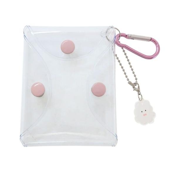 「メール便可」毎日使うものだからこそこだわりを 大人可愛い女性向け雑貨毎日が楽しくなるキュートなZAKKAシリーズこちらはマルチに使える[ミニクリアケース]小物やカードを入れるのにちょうどいいカラビナ付きなのでカバンなどにつけられてとっても...