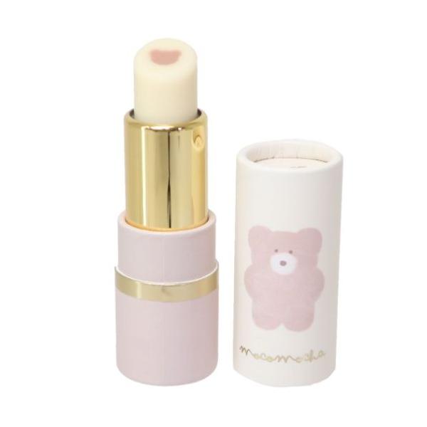 生活雑貨 おしゃれ ファッション お祝い ギフトに 日用雑貨ホッとしたときにあらわれるくまのようなふしぎな生き物[モコモカ/mocomocha]のコスメ雑貨シリーズこちらは定番人気アイテム[リップクリーム]うるおい成分[シアバター]配合で唇...