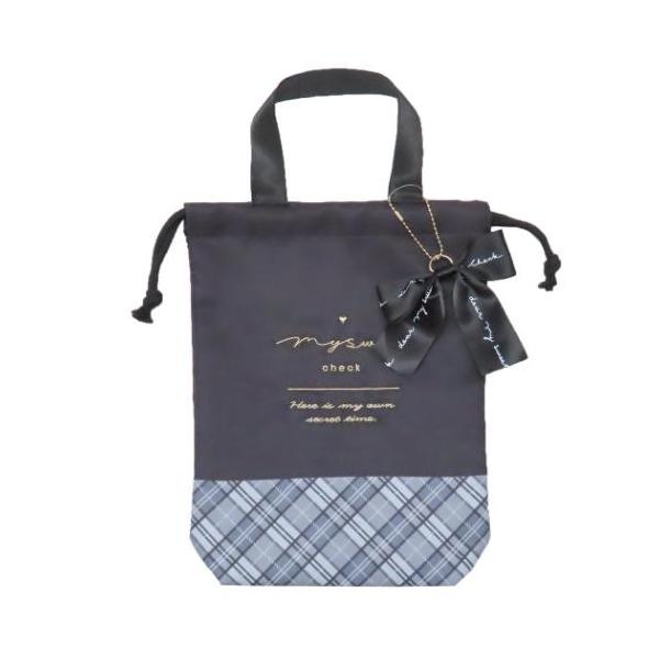 かわいい新入学 新学期に大喜び間違いナシのキュートな雑貨シリーズこちらは体育館シューズなどの収納にぴったりな[シューズバッグ]机のフックにかけてもバッグの底が床につきにくい持ち手付き！外側から名前が見えなくて安心な内側にネームタグが付いてい...