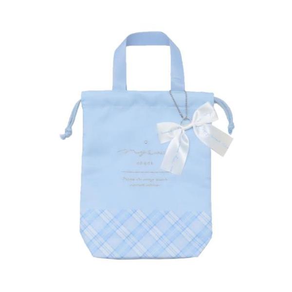 かわいい新入学 新学期に大喜び間違いナシのキュートな雑貨シリーズこちらは体育館シューズなどの収納にぴったりな[シューズバッグ]机のフックにかけてもバッグの底が床につきにくい持ち手付き！外側から名前が見えなくて安心な内側にネームタグが付いてい...