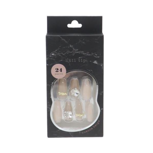 生活雑貨 おしゃれ ファッション お祝い ギフトに 日用雑貨毎日が楽しくなるキュートなZAKKAシリーズこちらはかわいい[マグネットネイルチップ]ネイルチップ24枚、粘着シート24枚、つめやすり1個、ウッドスティック1本がセットになっていま...