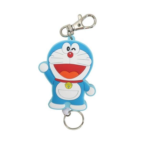 リール付き ラバー キーホルダー キーリング ドラえもん にっこり エスケイジャパン 鍵ホルダー アニメキャラクター Sans 0522 雑貨 アートの通販店 ベルコモン 通販 Yahoo ショッピング