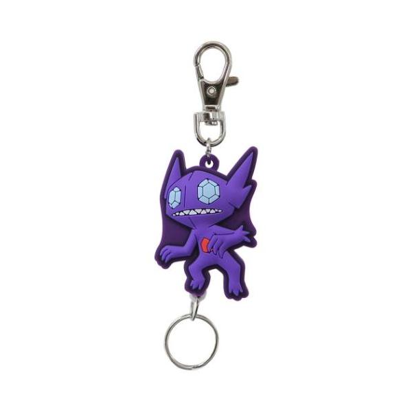 ❤️新春SALE❤️ポケモン ❤️ゼロアキーホルダー 紫　　レア美品 キーリング ラバーリールキーホルダー ポケモン ポケットモンスター