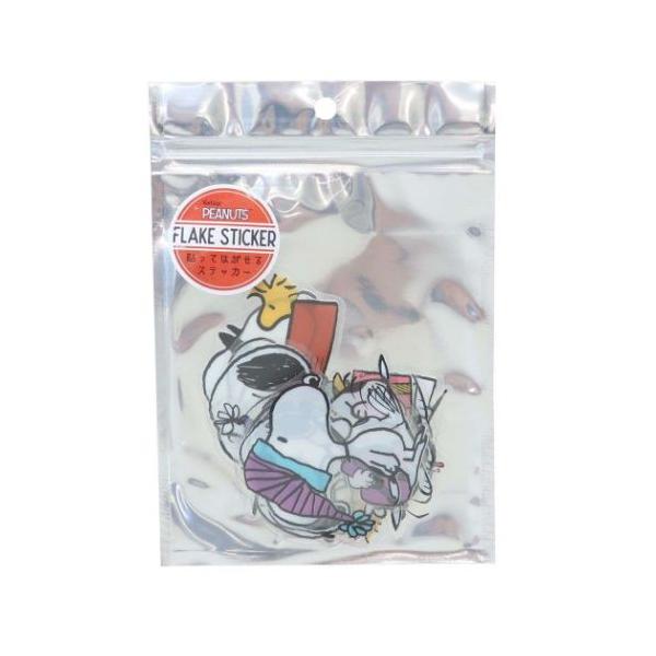 SNOOPY（スヌーピー） フレークシール 貼って剥がせるビックフレーク