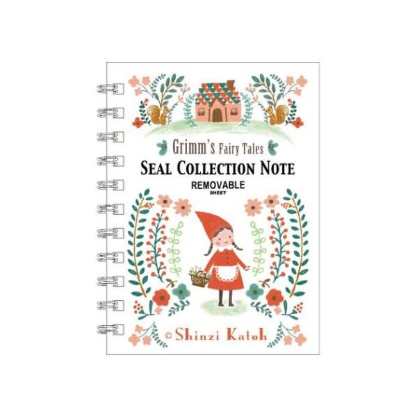 おしゃれ シール デザイン 文具 文房具 新入学 新学期熊本県出身の雑貨デザイナー絵本作家[Shinzi Katoh/シンジ カトウ]の新作雑貨が登場こちらは定番人気アイテム[シール帳]コンパクトなA6サイズで持ち歩きにも便利台紙には一度貼...