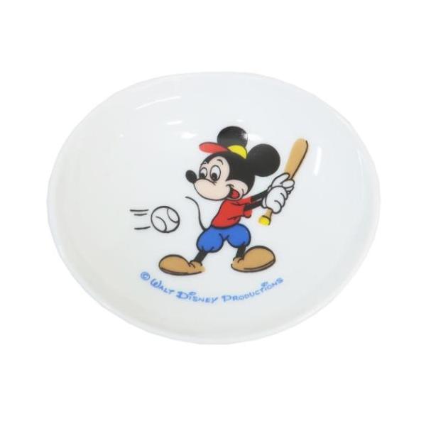 楕円小皿 ミニプレート ミッキーマウス 復刻アート1963 ディズニー 三郷陶器 爆買