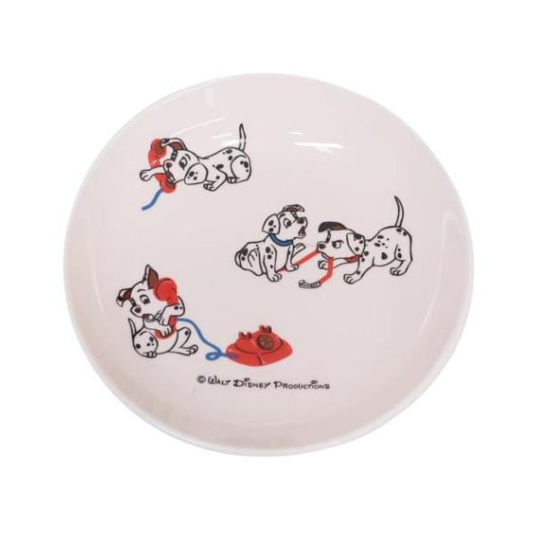 中皿 17cmプレート 101匹わんちゃん 復刻アート1963 三郷陶器 中皿 17cmプレート 101匹わんちゃん 復刻アート1963 三郷陶器