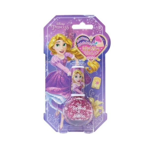 ピールオフマニキュア はがせるネイルアート ディズニープリンセス 塔の上のラプンツェル グリッターフラワーピンク 粧美堂 3 5 7 1 2cm Shb Dn 雑貨 アートの通販店 ベルコモン 通販 Yahoo ショッピング