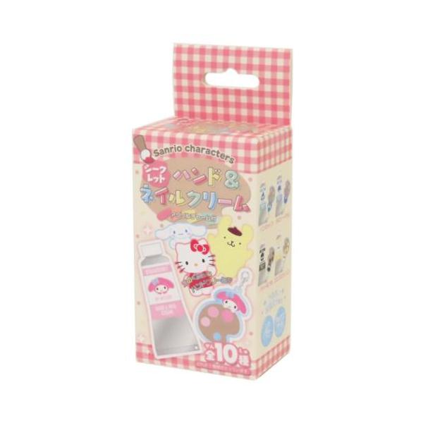 コスメ雑貨 アクリルチャーム付きミニハンド＆ネイルクリーム
