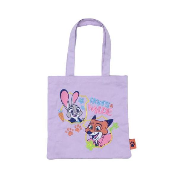 手提げかばん 刺繍カラートートバッグ ジュディ＆ニック ズートピア2